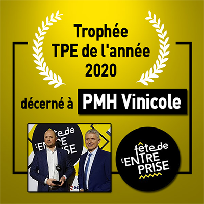 trophée TPE 2020 Fete de entreprise le progres