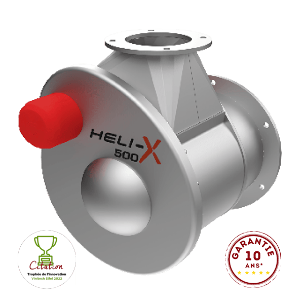 Vinitech Pompe vendange HELIX LX500 innovation